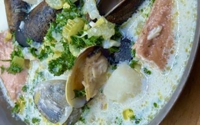 In Search of the Perfect Bite:  Irish Seafood Chowder